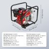 VEVOR Gasoline Engine Water Pump, 2-inch, 7HP 142 GPM, 148ft Lift, 22ft Suction, 4-Stroke Gas Powered Trash Water Transfer Pump Portable High Pressure