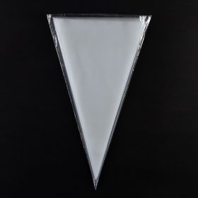 Decorating Triangle Bag Large And Medium Small Size Disposable Pe Plastic (Option: 18inch-6threads-50pcs)