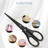 Anti-Stick Anti-Rust Scissors EDC Home Craft Diy Safety Cover Student Scissor Stainless Steel School Supplies Office Stationery
